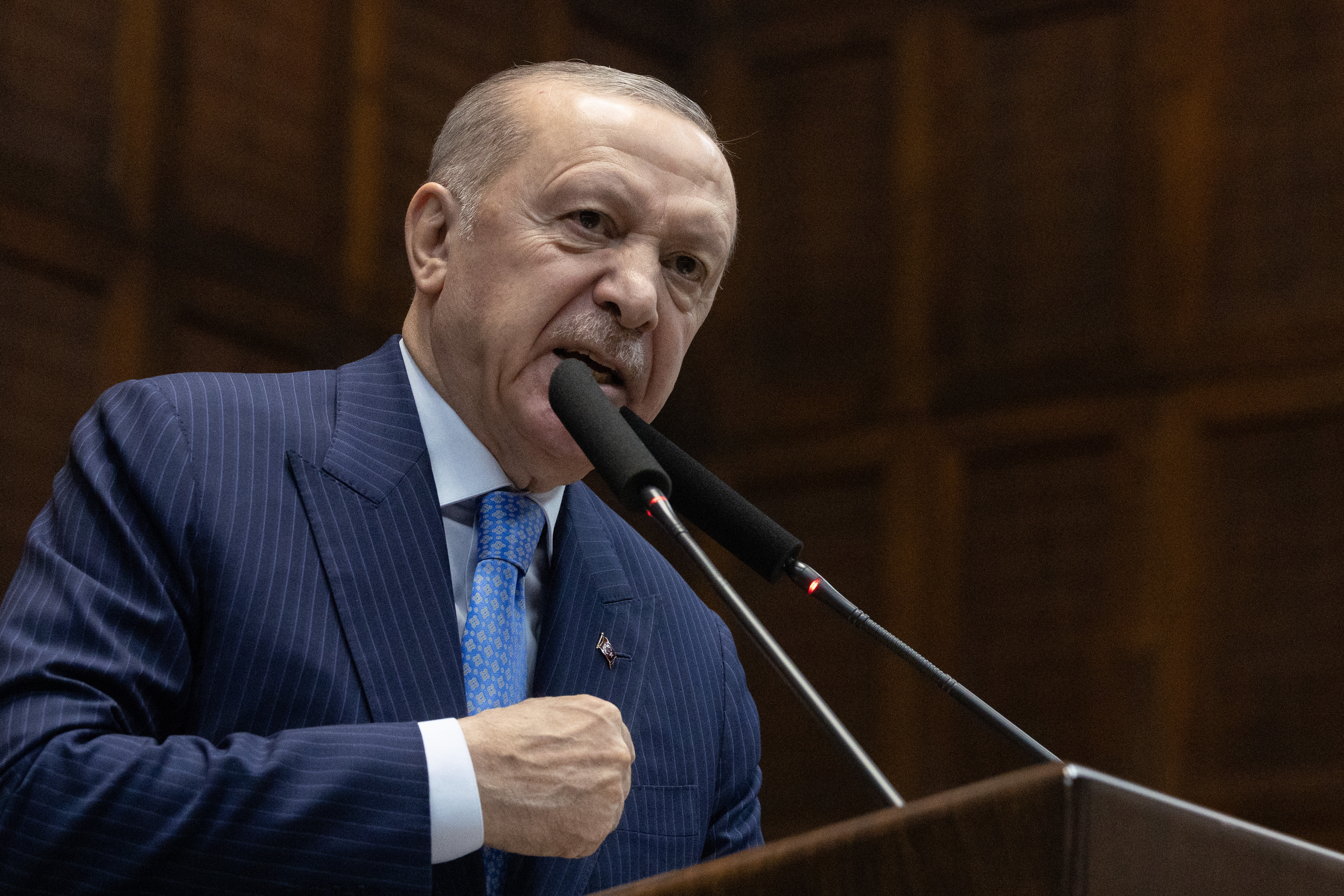 أردوغان يحدد خطوطا حمراء جديدة في مواجهة التوسع الإسرائيلي