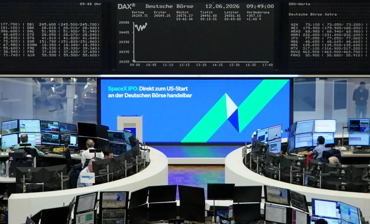 ارتفاع ملحوظ في الأسهم الأوروبية بفضل الهدوء في التوترات الجيوسياسية