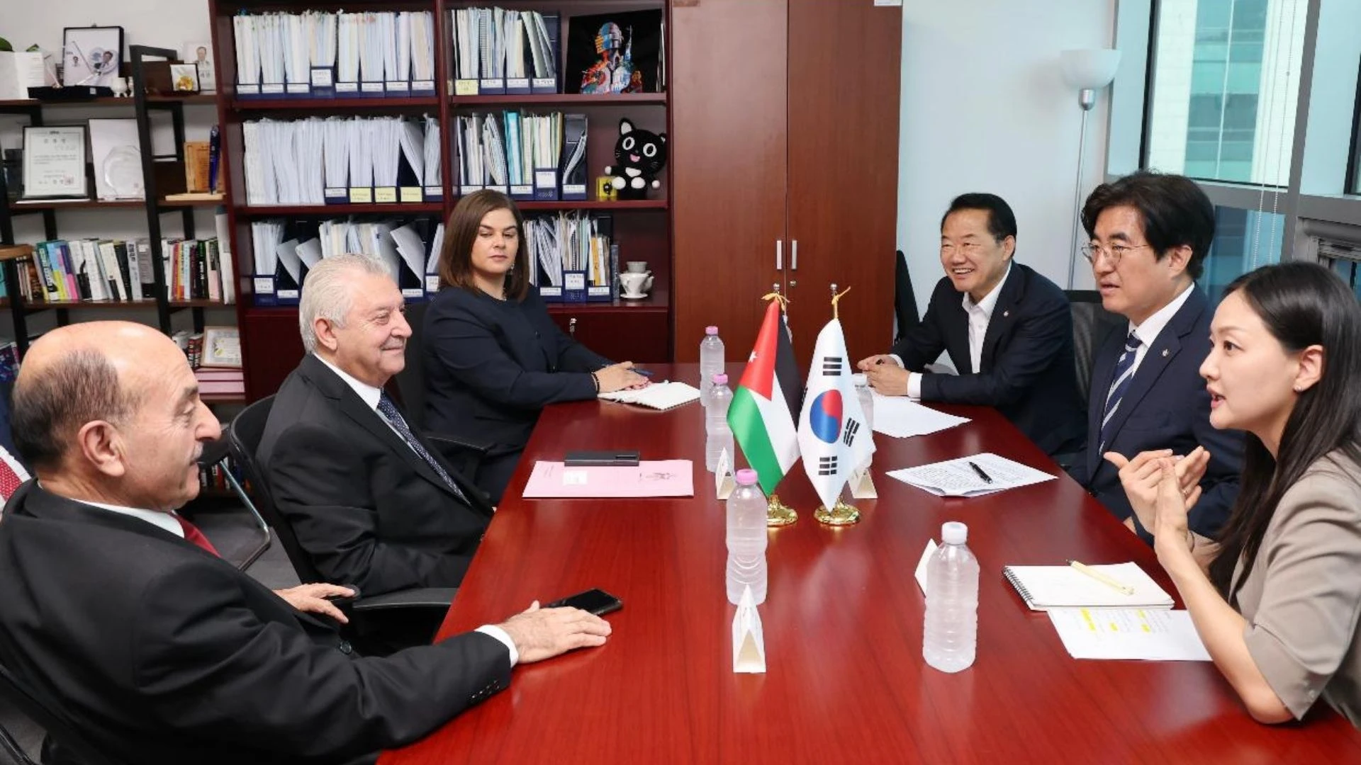 تعزيز التعاون بين الاردن وكوريا الجنوبية في مجال العلاقات الاقتصادية