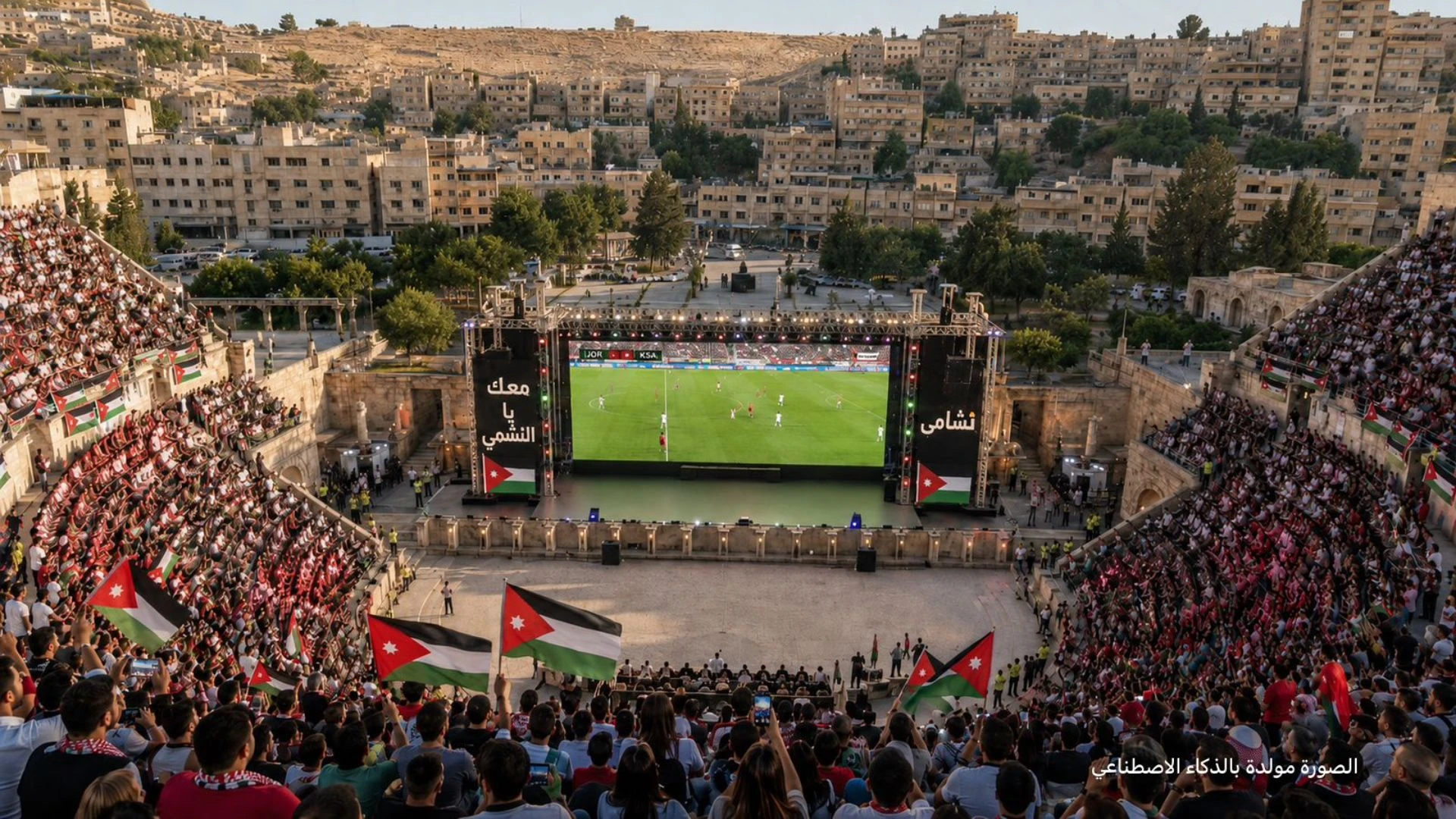الأردنيون يتحدون لمتابعة لحظات تاريخية في كأس العالم