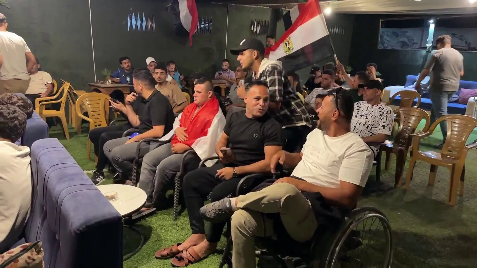 غزة تعبر عن دعمها لمنتخب مصر في مواجهة بلجيكا بكأس العالم