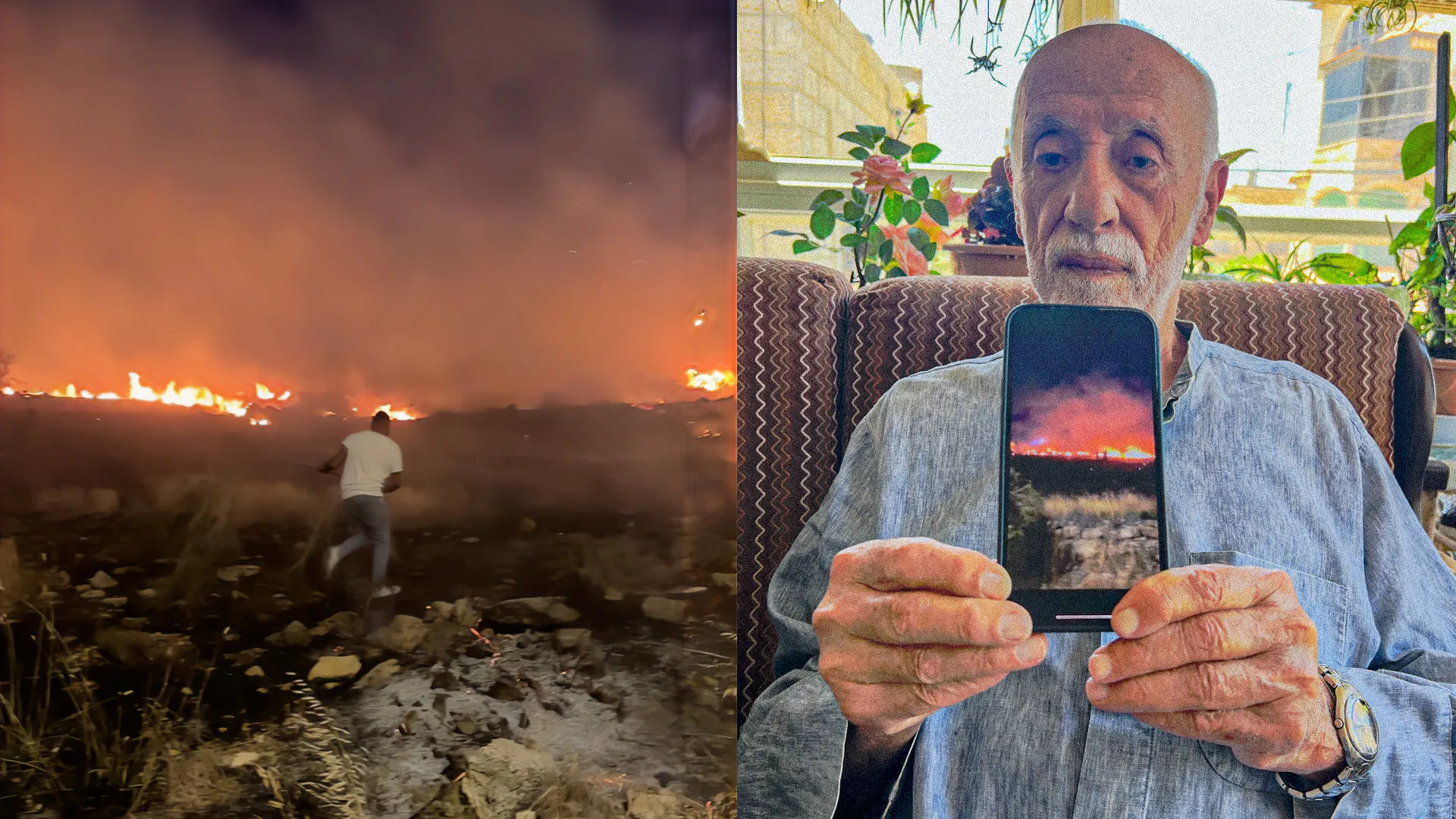 مستوطنون يهاجمون مسن فلسطيني داخل مسجد ويدفعونه نحو الموت حرقا
