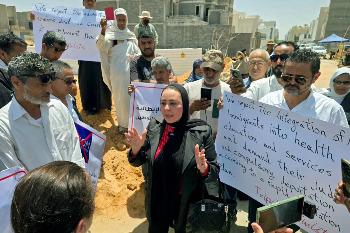 احتجاجات غاضبة في ليبيا ضد توطين المهاجرين وحقوق الطوارق في الميزان