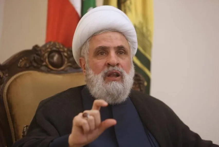 نعيم قاسم يدعو لتحديد سقف المفاوضات مع إسرائيل حول الأمن المتبادل