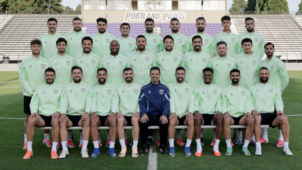 مؤتمر صحفي للنشامى قبل مواجهة الجزائر في كأس العالم