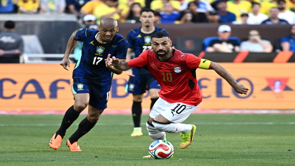 إصابة محمد صلاح تثير القلق في صفوف منتخب مصر