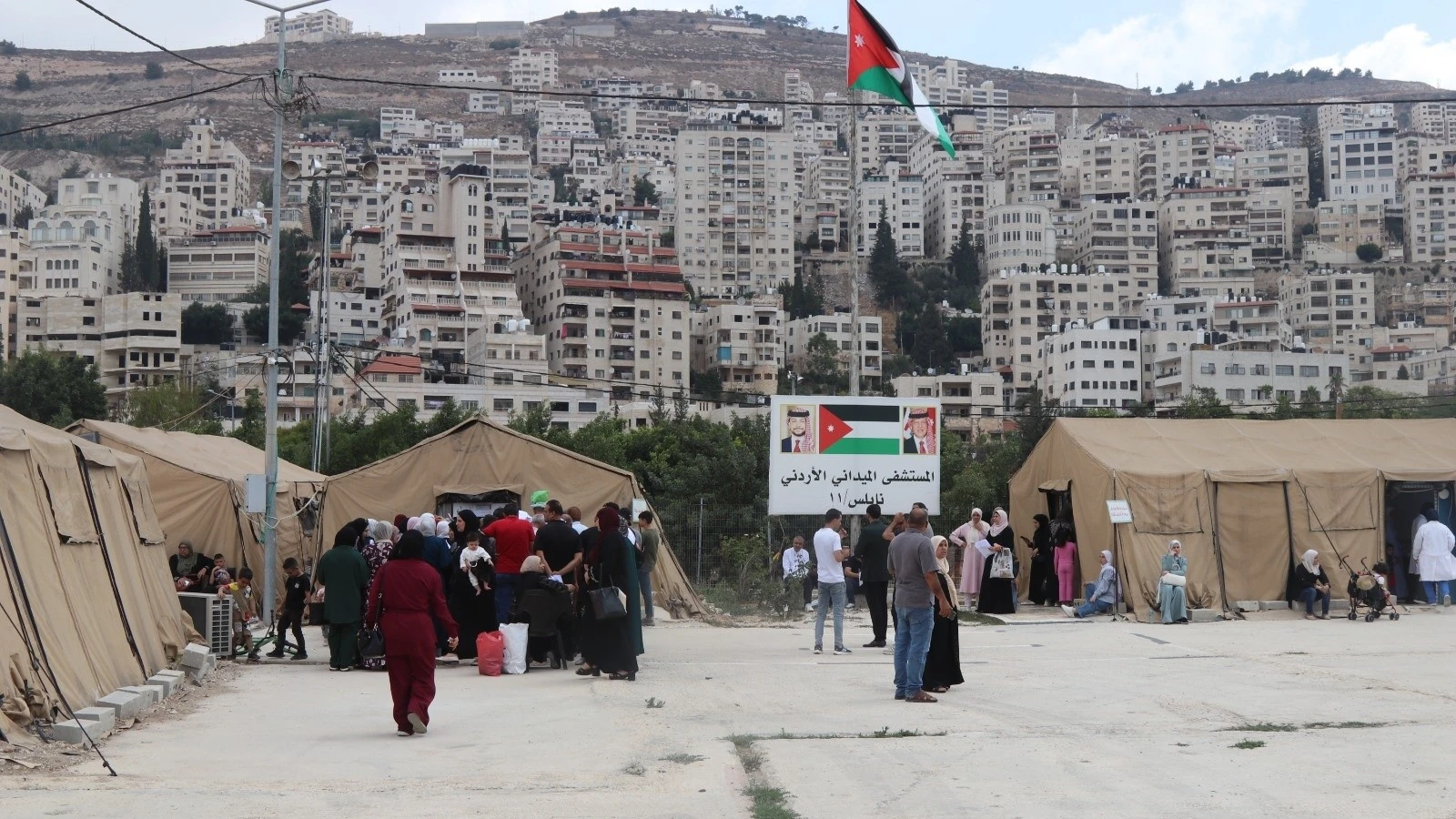مستشفى ميداني أردني جديد يعزز الخدمات الصحية في نابلس