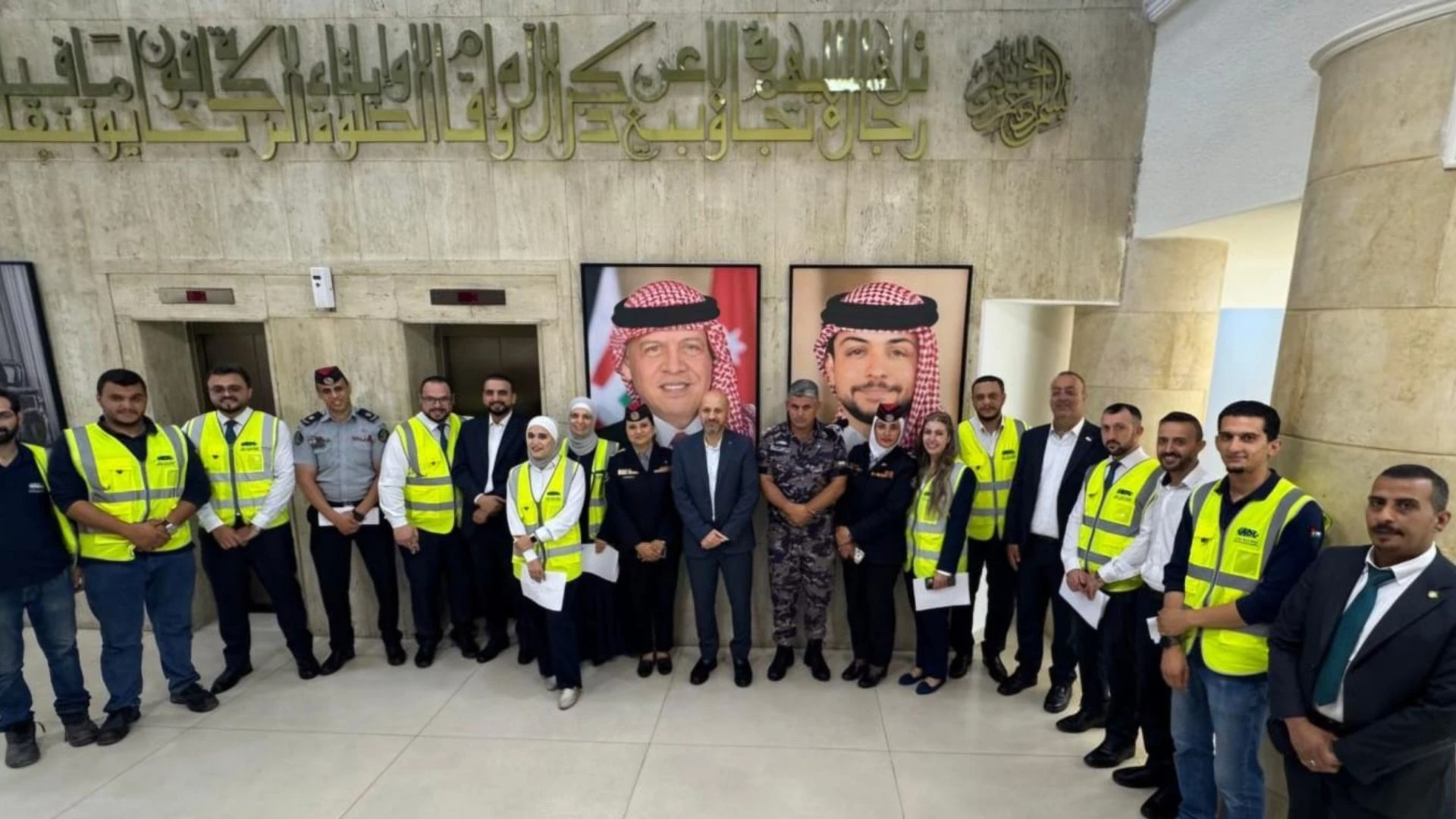 تدريب ميداني لتعزيز السلامة العامة في غرفة تجارة عمان