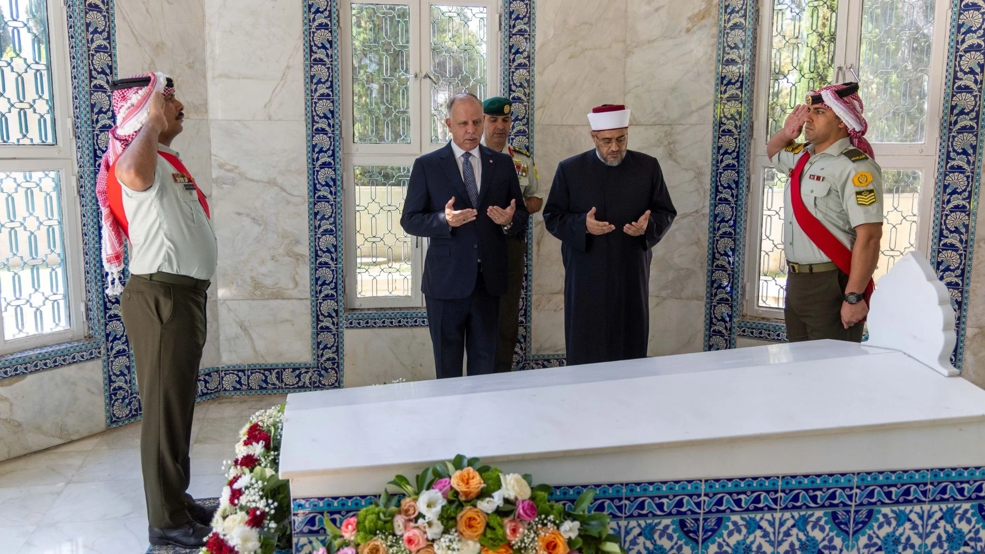 تأبين الملك طلال بن عبدالله بحضور نائب الملك في ذكرى رحيله