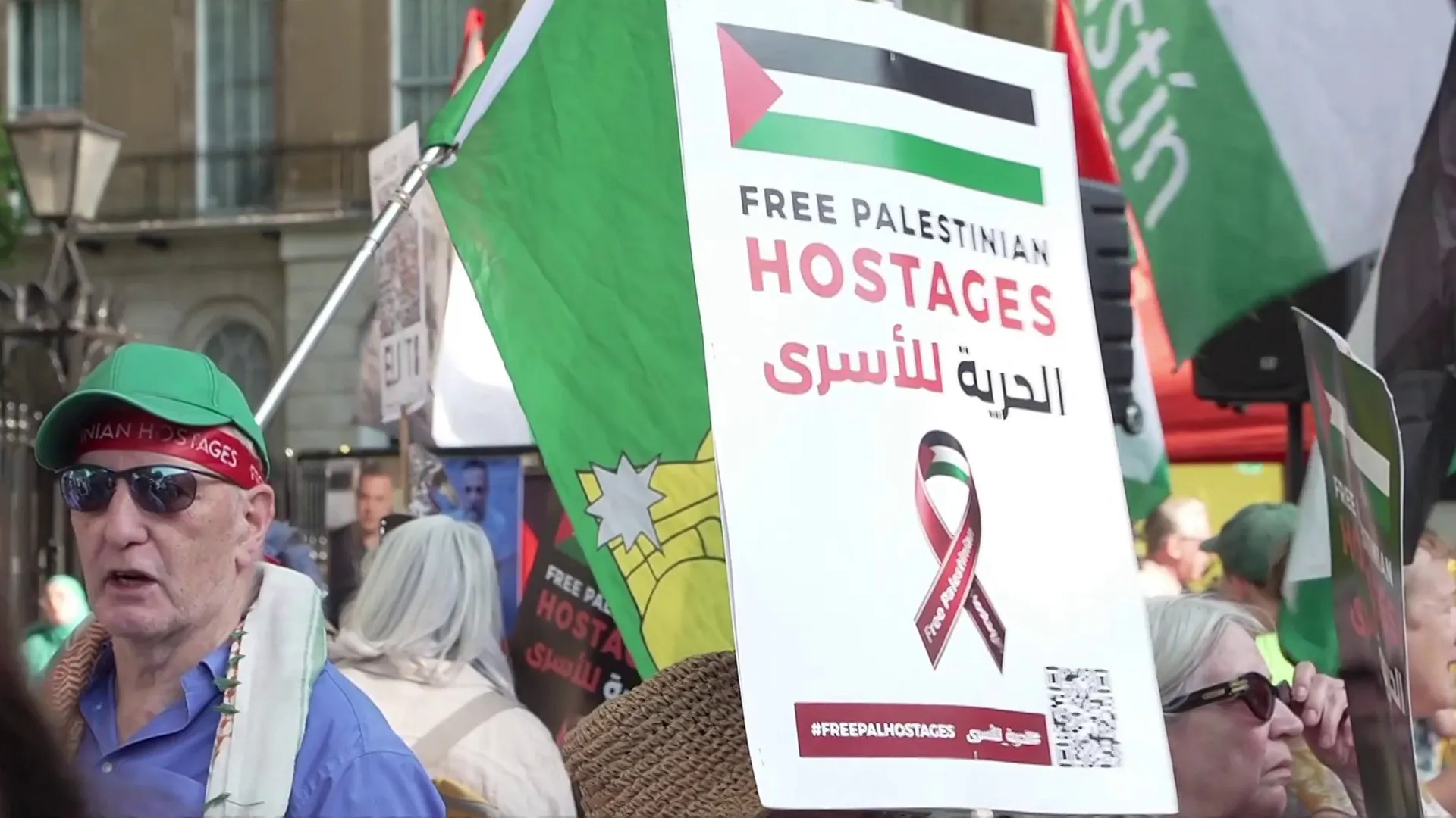 تظاهرات لندن تضغط لإطلاق سراح الطبيب الفلسطيني أبو صفية