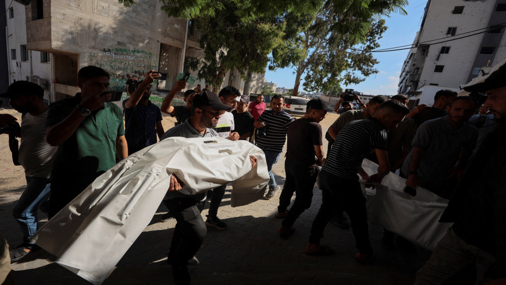 مجزرة جديدة في خان يونس جرائها قصف الاحتلال الإسرائيلي