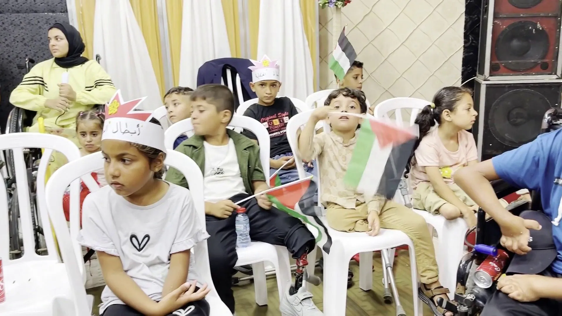بذور الأمل تنبت في غزة.. تكريم الأطفال مبتوري الأطراف كخطوة نحو التعافي