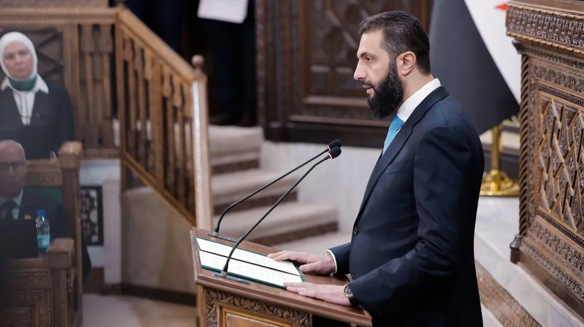 مجلس الشعب السوري يشهد لحظة تاريخية بصمت غير مسبوق
