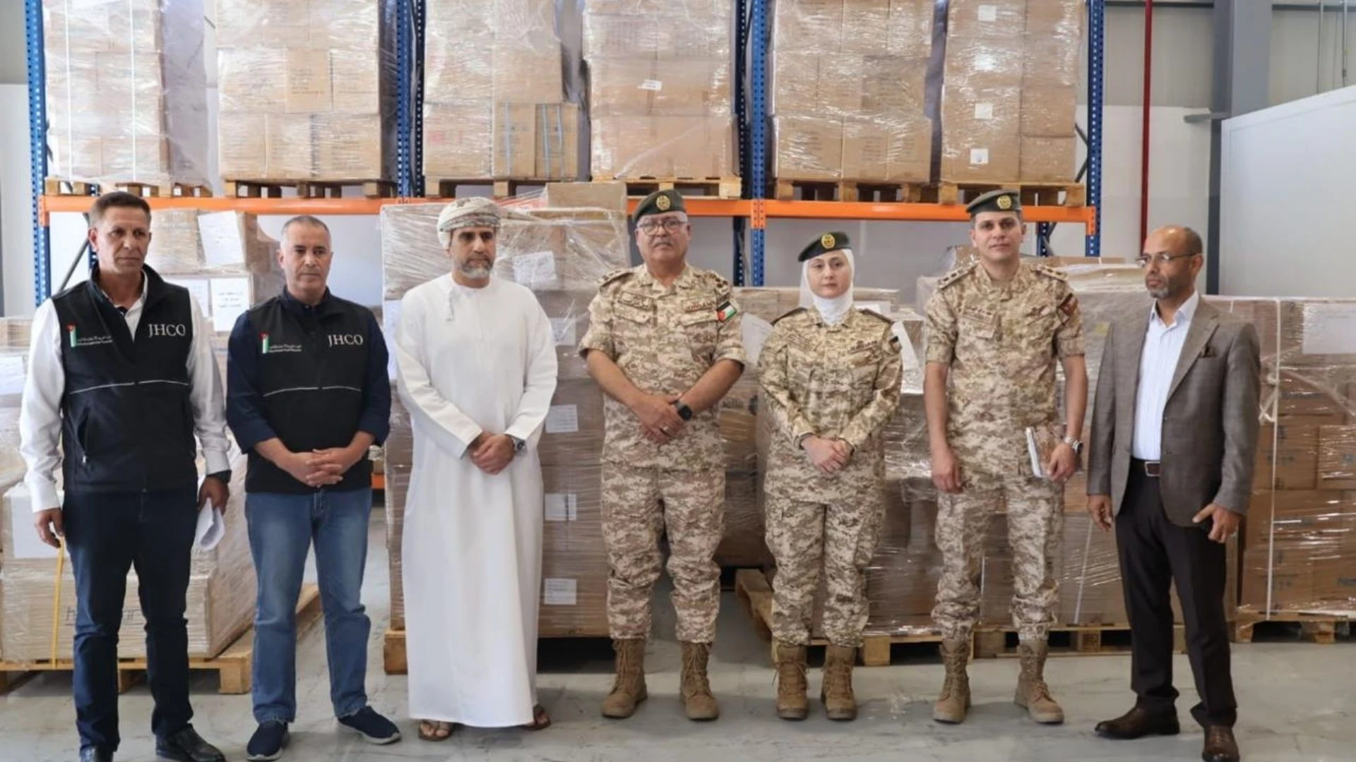 مساعدات طبية من سلطنة عمان تعزز جهود الاردن في غزة