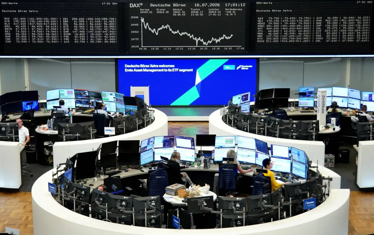 تراجع الأسواق الأوروبية بفعل توترات الشرق الأوسط ومبيعات التكنولوجيا