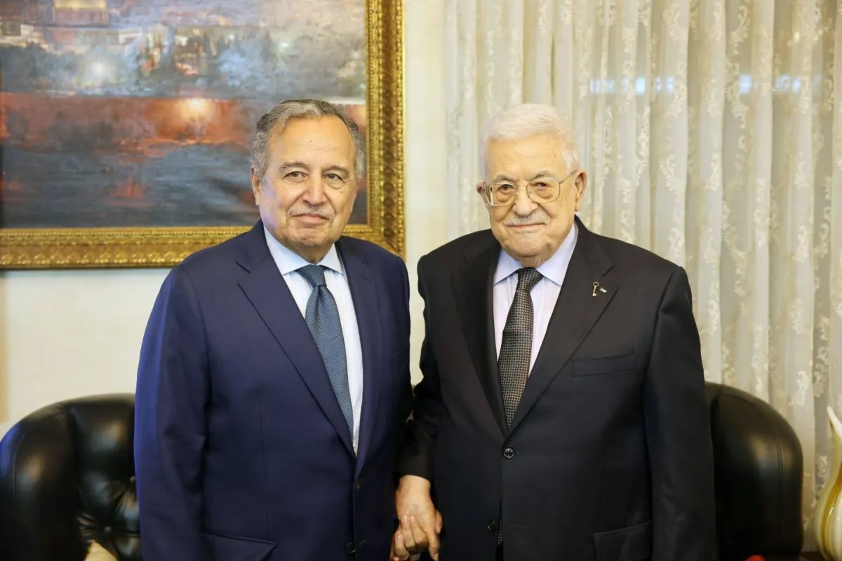 دعم الجامعة العربية لفلسطين يتجلى في لقاء فهمي وعباس