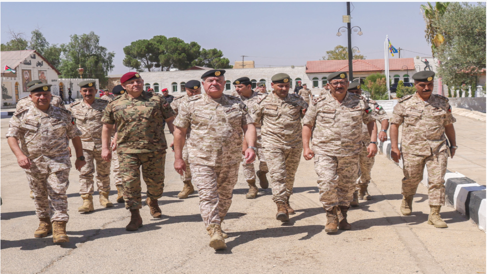 تحركات عسكرية مكثفة لتعزيز منظومة حماية الحدود الاردنية