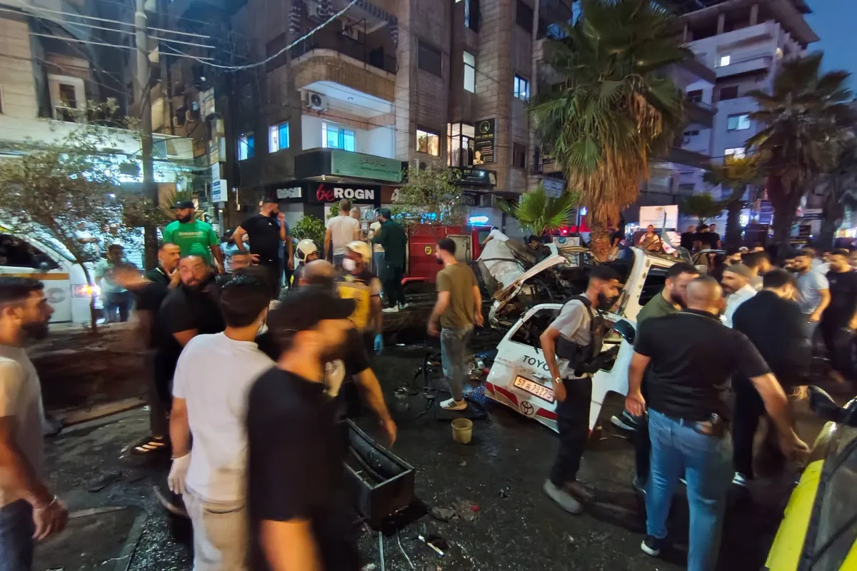 اصابع الاتهام تتجه نحو تل ابيب عقب تفجير حافلة في مدينة جرمانا