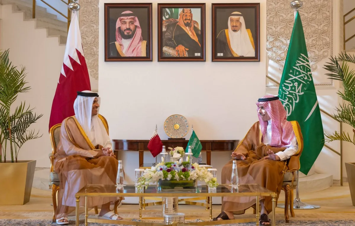 تحركات سعودية قطرية مكثفة لتعزيز الامن والاستقرار في المنطقة