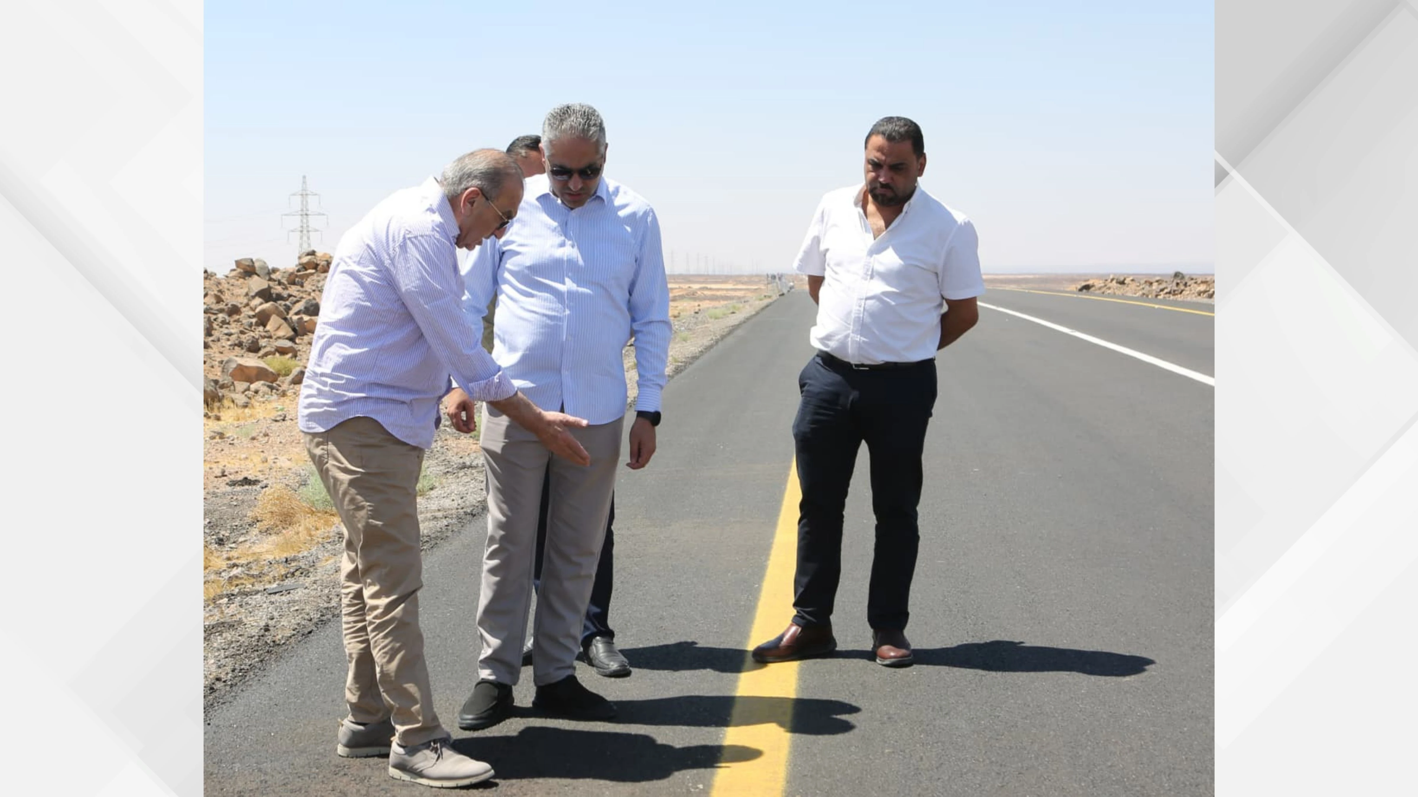 خطة عاجلة لرفع كفاءة طريق المفرق الصفاوي الدولي لتعزيز السلامة المرورية