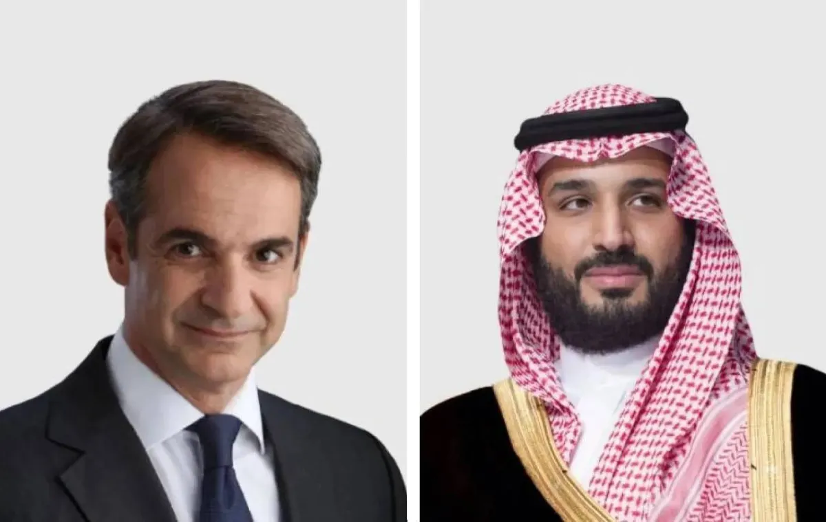 تعاون استراتيجي جديد يجمع الرياض واثينا في اتصال هاتفي رفيع