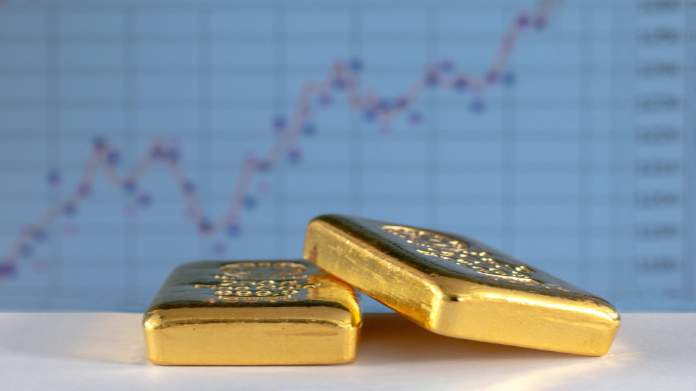 حالة ترقب تسيطر على اسعار الذهب عالميا بانتظار تقارير التضخم الامريكية