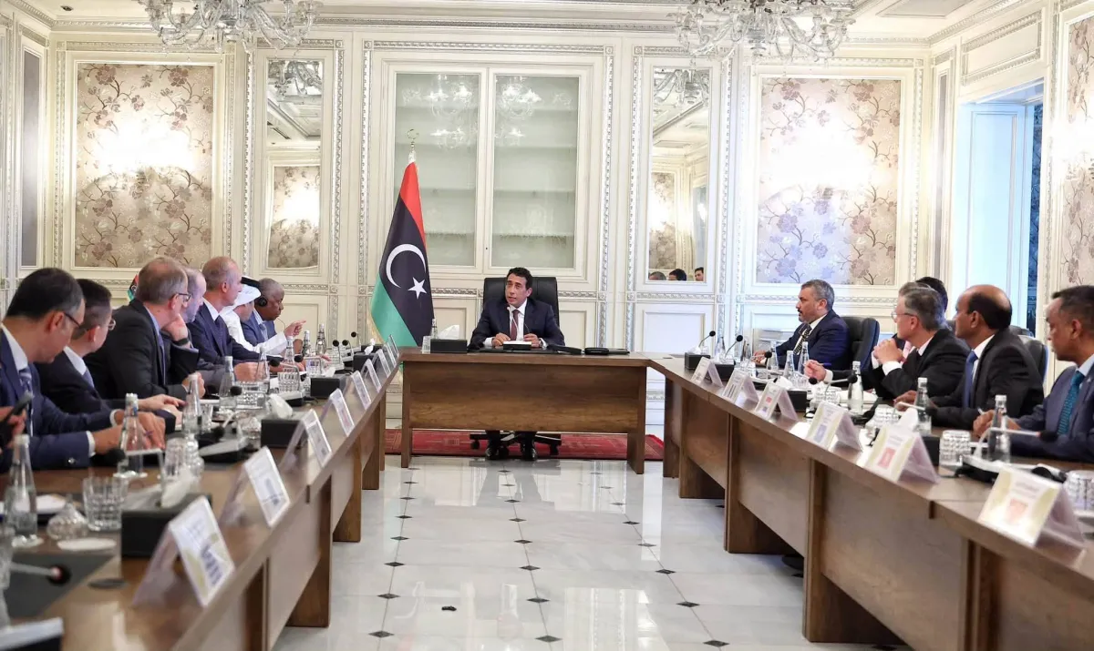 المنفي يضع خارطة طريق لإنهاء المراحل الانتقالية في ليبيا