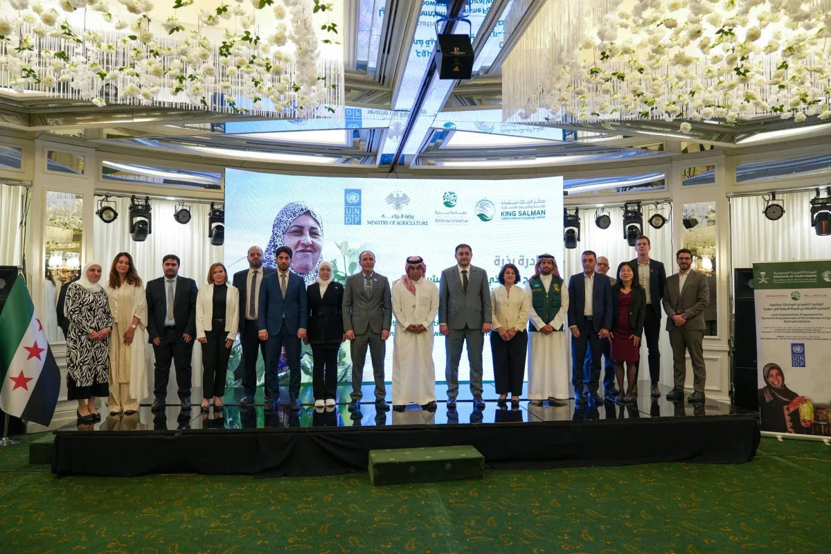 مبادرة بذرة تفتح افاقا جديدة امام المرأة الريفية في سوريا بدعم سعودي