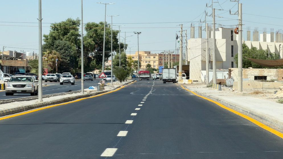 شريان حيوي جديد يرى النور في معان بعد انتهاء اعمال التاهيل