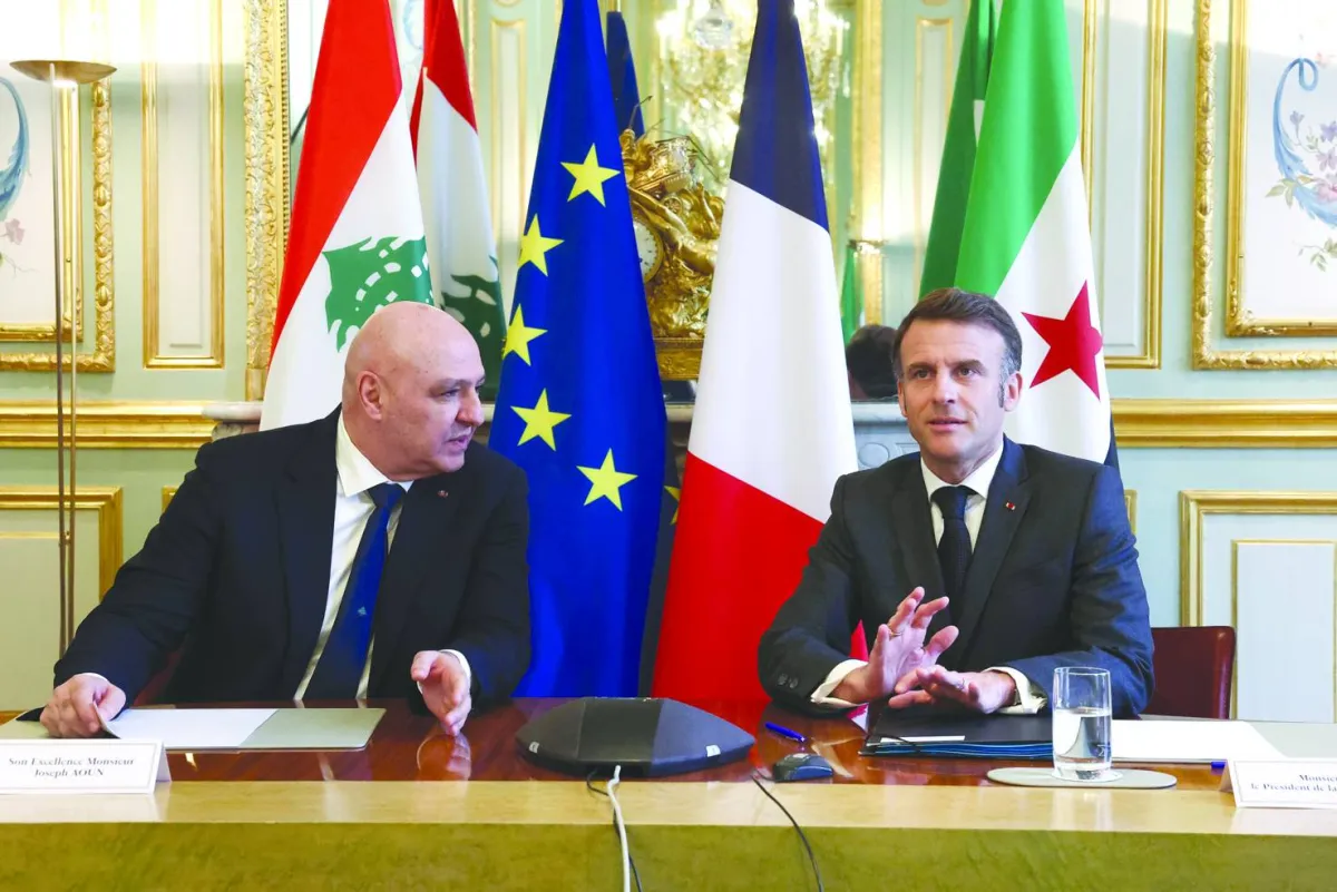 باريس تضع خارطة طريق لدعم الجيش اللبناني وحصر السلاح بيد الدولة