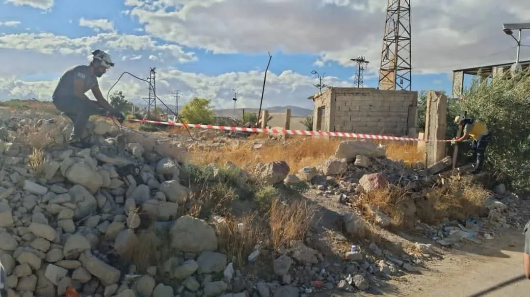 خطر يتربص بالمدنيين في ريف دمشق جراء انفجار مخلفات الحرب