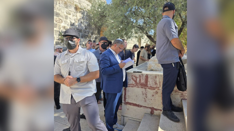 عمان تندد بتصرفات بن غفير الاستفزازية في المسجد الاقصى