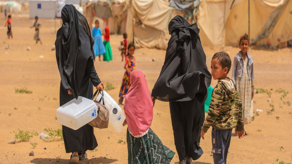 موجات نزوح جديدة ترفع اعداد المتضررين في اليمن الى ارقام قياسية