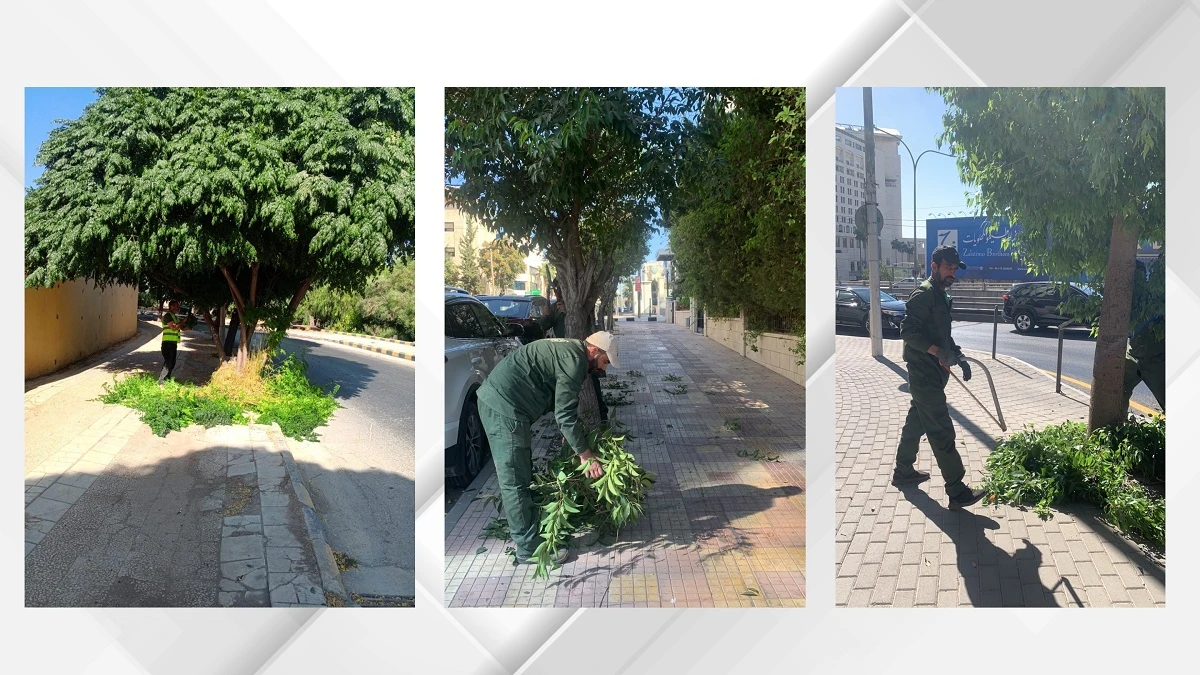 حملة مكثفة في عمان لاستعادة الارصفة وضمان سلامة المشاة