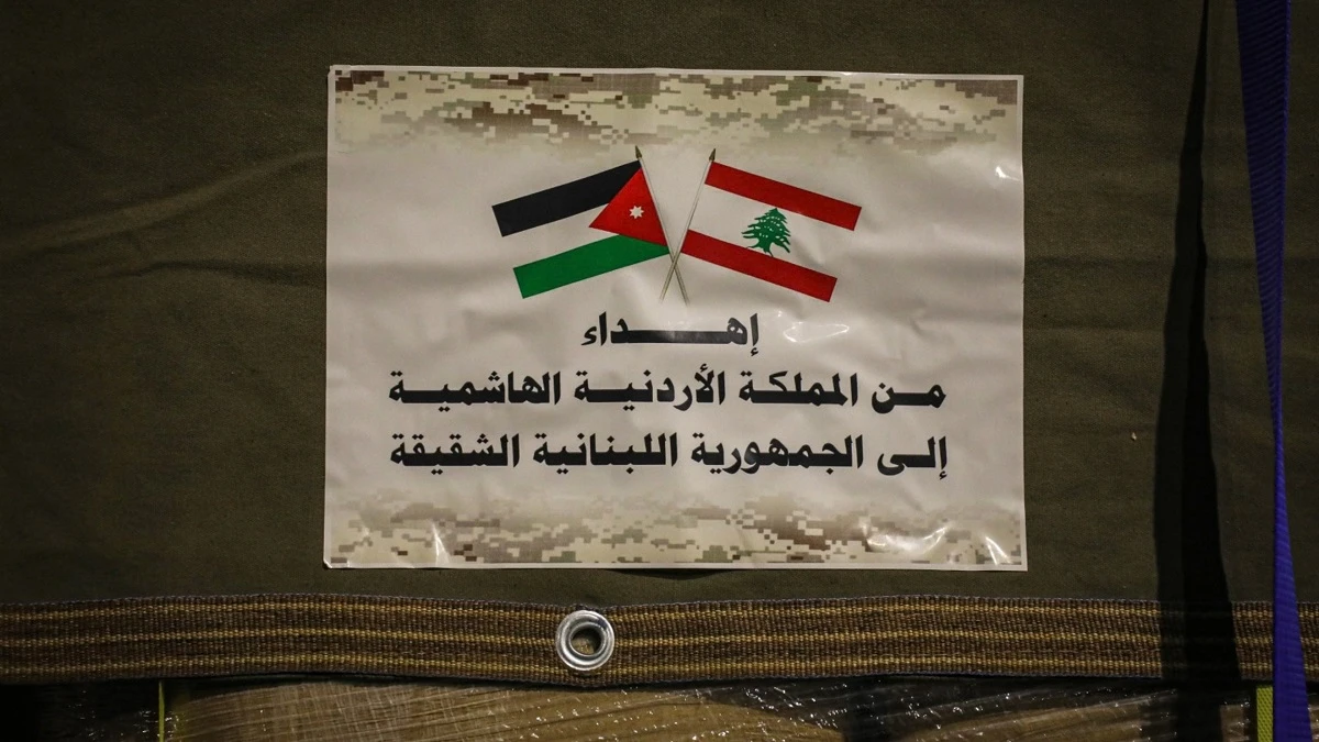 جسر جوي وبري مستمر.. الاردن يرسل قافلة مساعدات غذائية جديدة الى لبنان