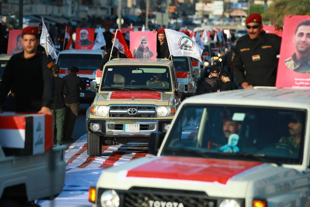 مطالب فصائل مسلحة بتقلص حجم السفارة الامريكية في بغداد وسط احتفالات السيادة