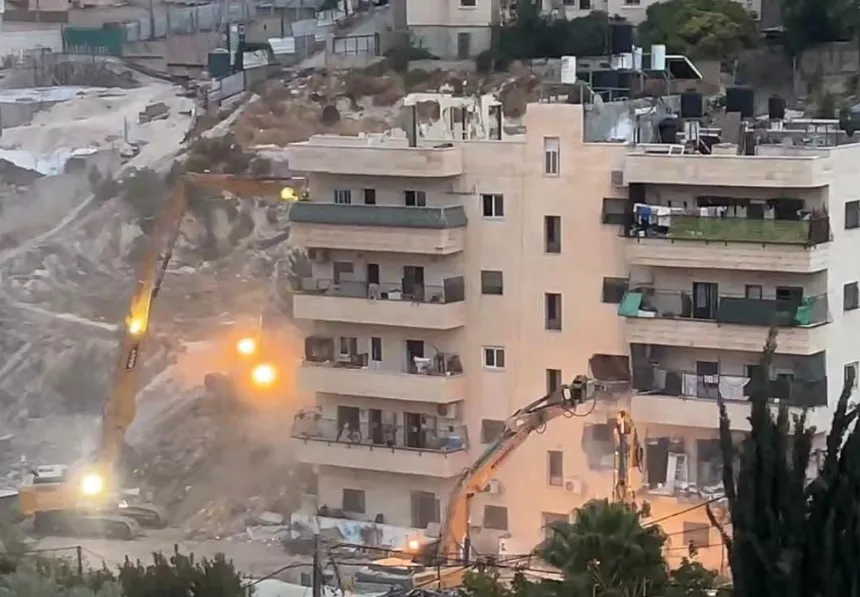 تصعيد خطير في سياسة الهدم الاسرائيلية ضد المنشات الفلسطينية في القدس