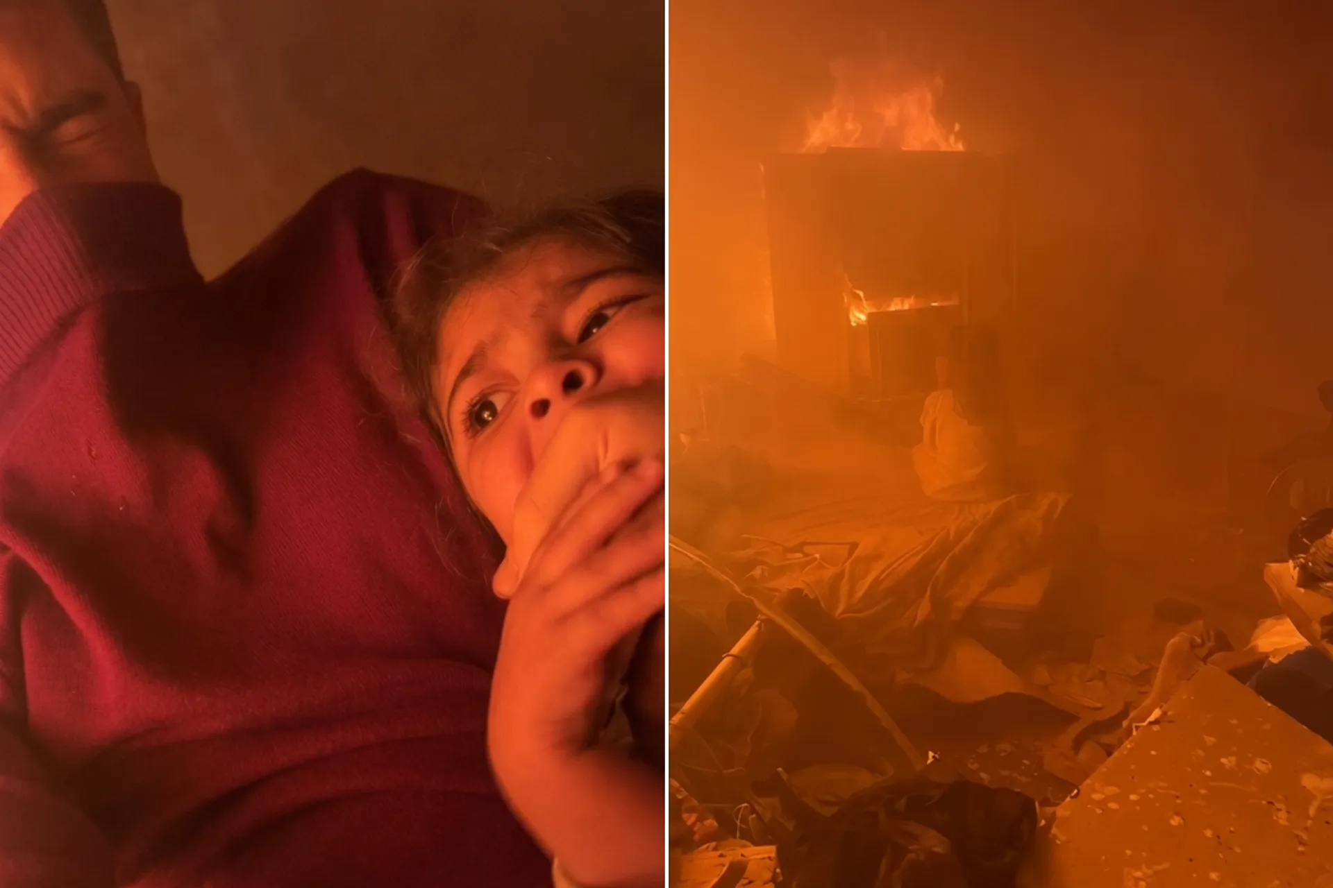 معجزة وسط الجحيم طفلة تنجو من الموت حرقا في غزة