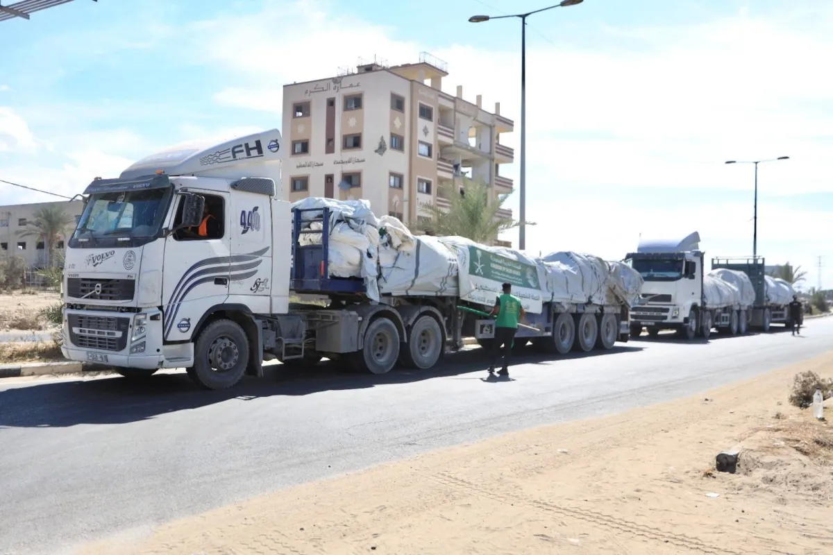 جسور الخير السعودية تمتد مجددا لدعم النازحين في غزة قبل الشتاء
