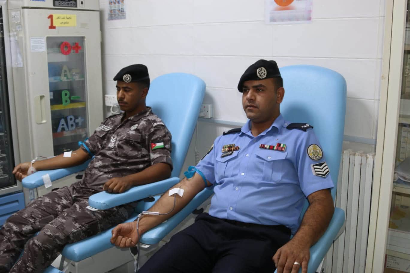 مبادرة وطنية من الامن العام لدعم مصابي الكرك عبر حملة للتبرع بالدم