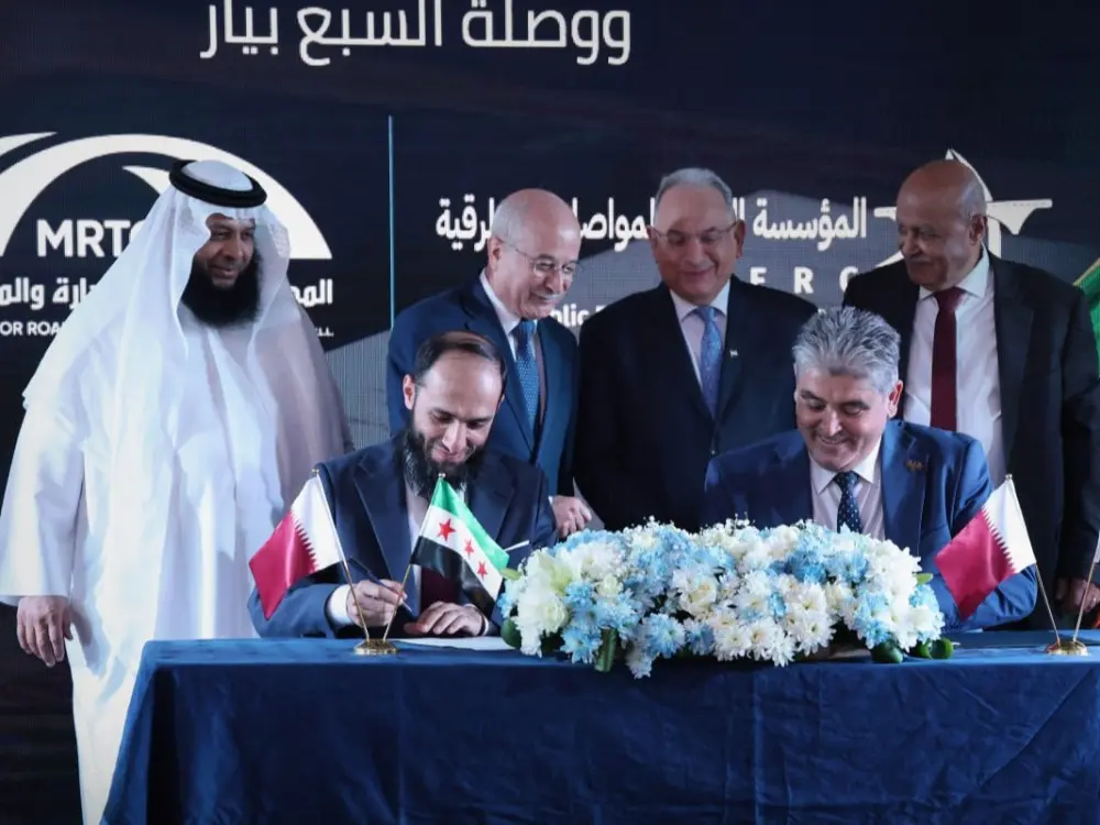 شراكة سورية قطرية كبرى لتطوير شريان حيوي يربط العراق بالموانئ المتوسطية